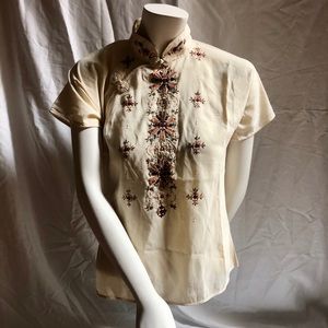 1990s vintage Chinese top